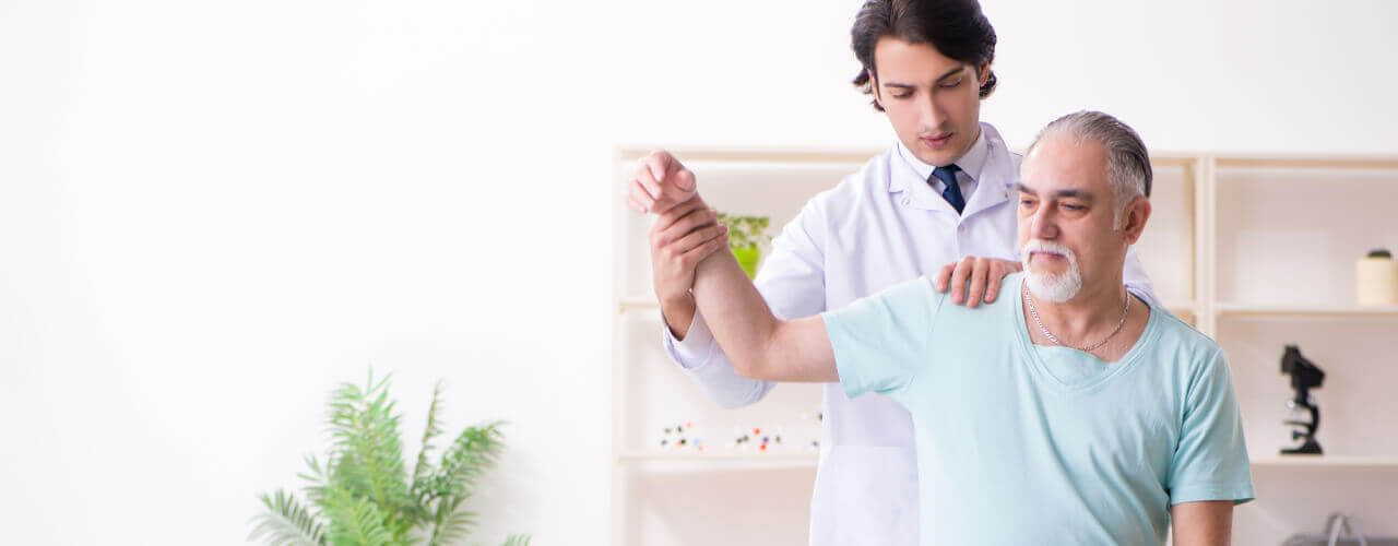 Find shoulder pain relief with physical therapy!